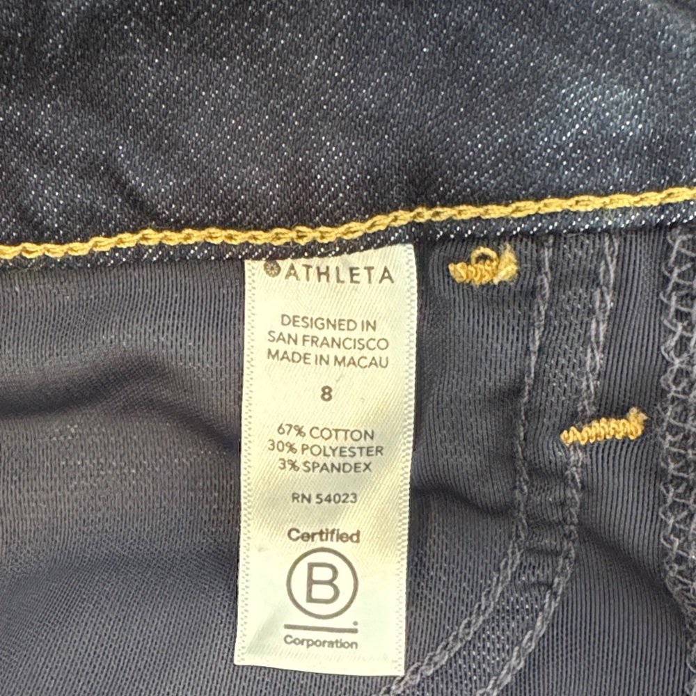 Athleta Sculptek Ultra Skinny Jeans, midnight - Picture 5 of 7